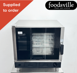 NEW Foodsville Fan Assisted 5 Grid Steam Combi Oven – Three Phase Electric