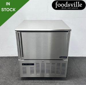 NEW Foodsville 5 x 1/1 GN Stainless Steel Blast Chiller & Freezer, On Wheels - Includes Trays!