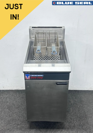 Used Blue Seal Single Tank Twin Basket Fryer - Natural Gas