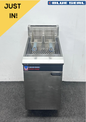 Used Blue Seal Single Tank Twin Basket Fryer - Natural Gas