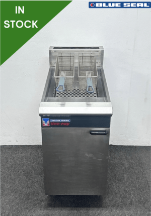 Used Blue Seal Single Tank Twin Basket Fryer - Natural Gas