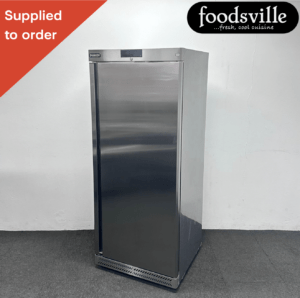 NEW Foodsville Stainless Steel 610 Litre Upright Fridge