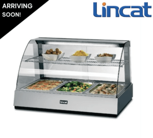 Used Lincat 1085mm Heated Countertop Glass Display Case