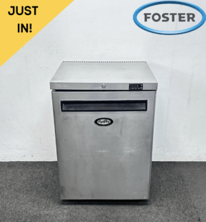 Used Foster Stainless Steel Single Door Undercounter Freezer