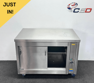 Used CED 1200mm Hot Cupboard, On Wheels - 13 Amp Plug In & Go!
