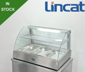 Used Lincat 1085mm Heated Countertop Glass Display Case