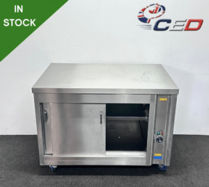 Used CED 1200mm Hot Cupboard, On Wheels - 13 Amp Plug In & Go!